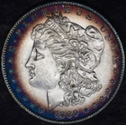 1889-O Morgan Silver Dollar Toned - ✪COINGIANTS✪