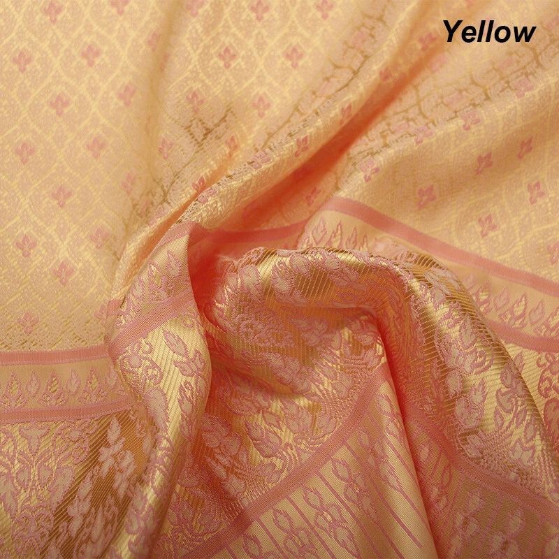 Tela Jacquard Tejido Floral Costura para Falda Vestido Disfraz Fiesta Artesanía Étnico Foto 4 de 4