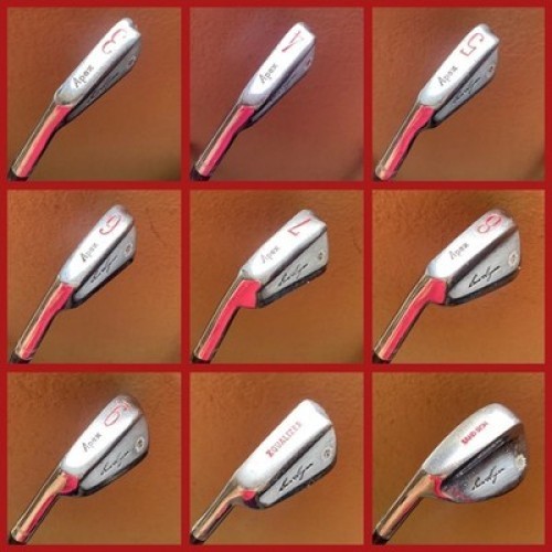 Ben Hogan APEX Iron Set 9pcs 3-9,E,S APEX Steel Flex R Left-Handed - Picture 5 of 15