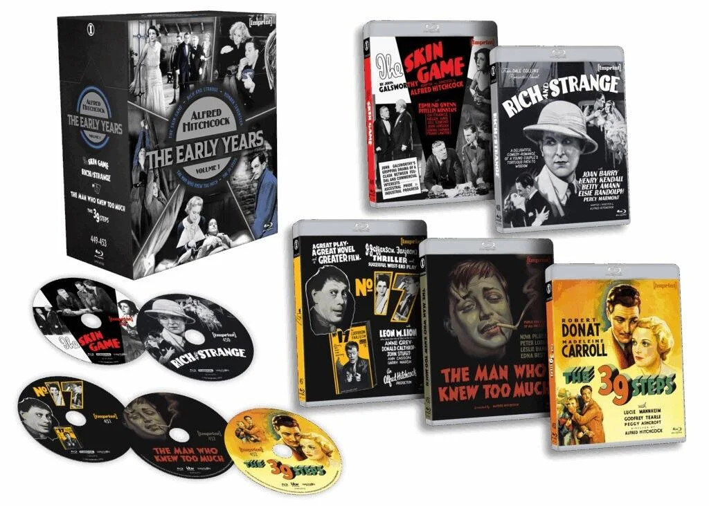 Hitchcock: The Early Years Vol. 1 (Blu-ray Boxset)