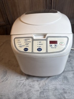 Oster Express Bake Bread Maker 5838 Settings Crust Options Works See Video