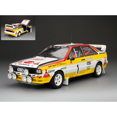 Audi Quattro A2 N.1 Winner Rally Monte Carlo 1984 ROHRL-GEISTDORFER 1:18 SunStar-image