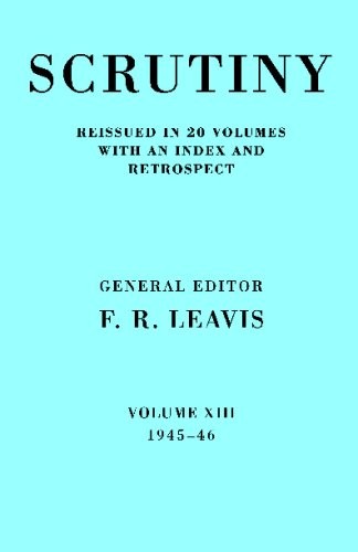 Scrutiny: A Quarterly Review Vol. 13 194 - Image 3