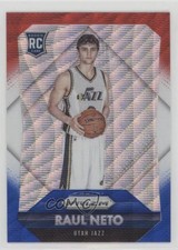 2015-16 Panini Prizm Rookies Red White & Blue Prizm Raul Neto #318 8an
