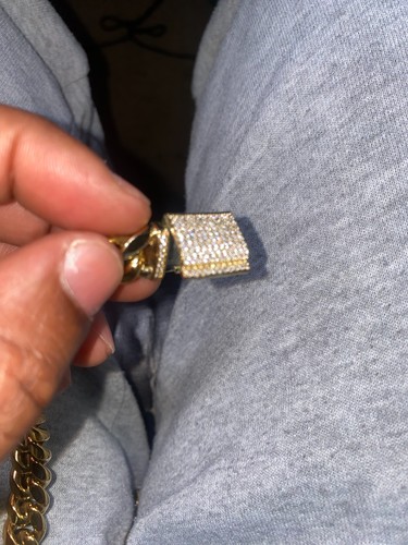 Herren 14K vergoldet Miami Cuban Gliederkette vergoldet Edelstahl - Bild 5 von 9