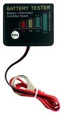 12V Car Battery Tester Easy Read Diagnostic Tool Reliable Vehicle Battery...