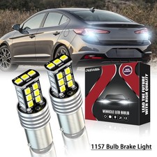 Fit TOYOTA Tacoma 1995-2004 1157 2057 White LED Tail Brake Parking Light Bulb