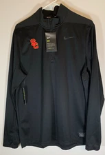 Nike Golf Dry black 1/4 zip USC Pak12 size M NEW