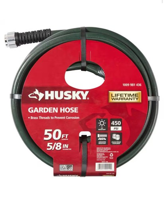 #ad Husky5 8 in. Dia x 50 ft. Heavy Duty Hose $30.00