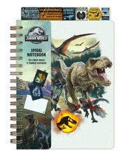 Image of JURASSIC WORLD SPIRAL NOTEBOOK by INSIGHT EDITIONS Spiral Bound Self Help