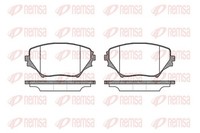Remsa Bremsbelagsatz Scheibenbremse 0813.00 FüR RAV Toyota 2 ZCA25_ ZCA26_ 4WD