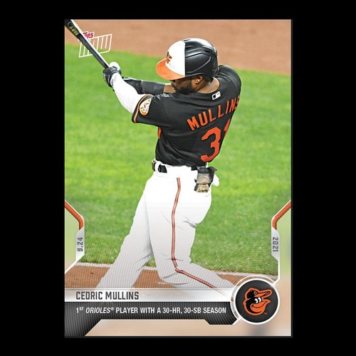 2021 Topps Now 851 Cedric Mullins
