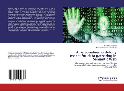 A personalised ontology model for data gathering in Semantic Web Beulah Kondapal