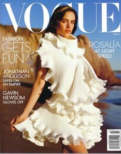 Vogue Magazine Rosalia Women's Fashion Jonathan Anderson Gavin Newsom 2026