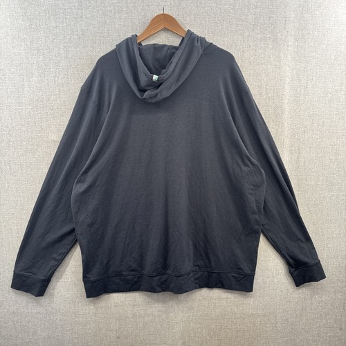Felpa con cappuccio Rhoback Hesi Performance uomo 3XL blu coulisse golf elasticizzata outdoor - Foto 11 di 14