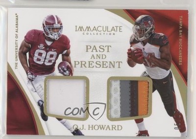 2017 Immaculate Past and Present Jerseys Gold Prime 5/10 OJ Howard Rookie RC pm6