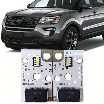 2 pcs Left + Right Low Beam LED Boards For Ford Explorer 2016-2019 LED Headlight