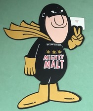 Vintage BUD MAN Budweiser Beer Mighty Malt St...