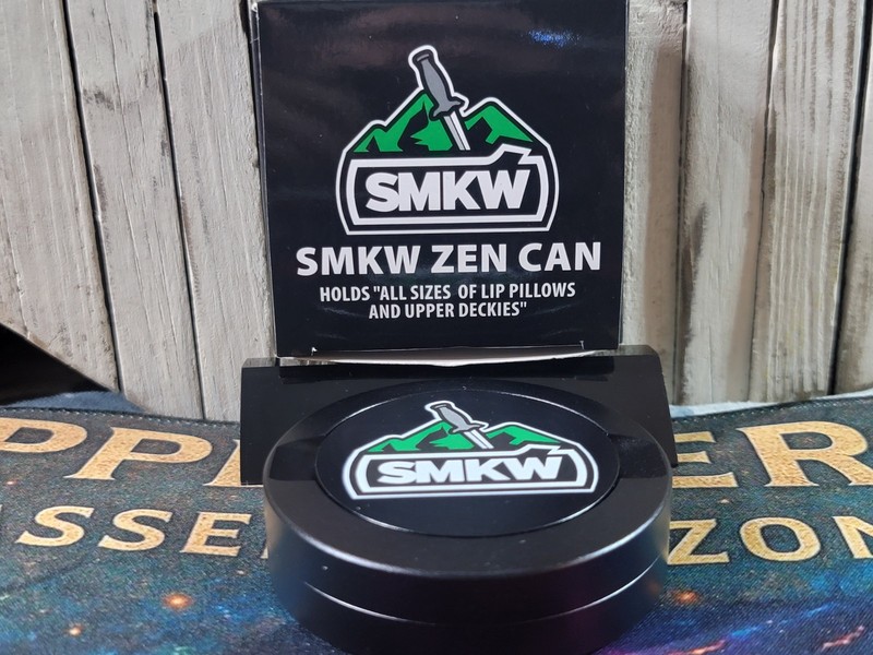 SMKW Exclusive Zen Can Just Add Your Favorite Flavor 2 Compartments Empty Tin