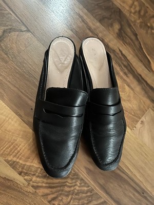 ZARA Leder Pumps Halbschuhe Slingback schwarz 38 Blahnik Miu miu Prada