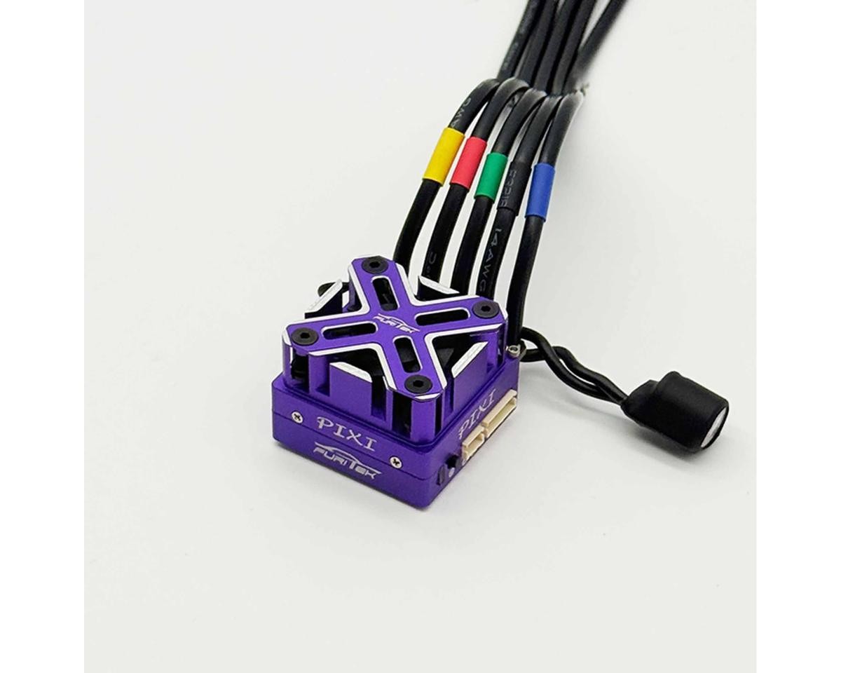 Furitek PIXI 1/10 Competition Drift Sensored Brushless ESC (Purple