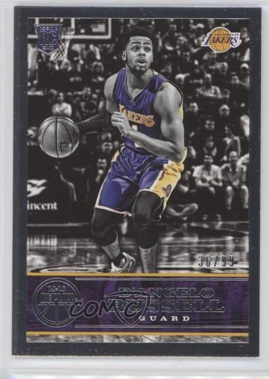2015-16 Panini Replay 36/99 D'Angelo Russell #77 00cg