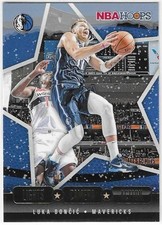 2020-21 NBA HOOPS LUKA DONCIC LIGHTS CAMERA ACTION #18 GOLD DALLAS MAVERICKS