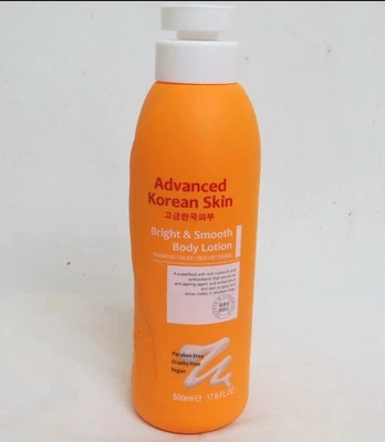 Advanced Korean Skin Bright & Smooth Skin lightening body lotion 1 bottle