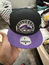 Mitchell And Ness Sz 7 3/4  Colorado Rockies