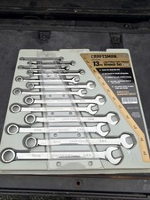 Sears Craftsman Professional 13pc Metric Long Pattern Full Polish Wrench 45964