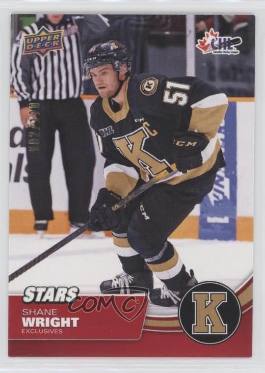 2021-22 Upper Deck CHL Stars Exclusives 2/100 Shane Wright #301 0pd6