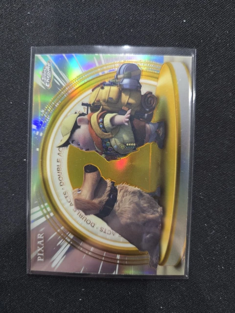 2025 Topps Chrome Pixar Russell & Dug Double Acts #DA-8