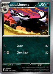 Galarian Linoone 131/217 Ascended Heroes