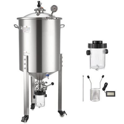 Uimoso Stainless Steel Conical Fermenter 16 Gal/60L Home Brewing Tank