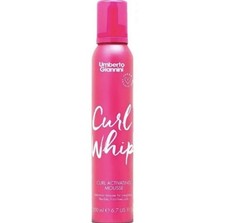 Umberto Giannini Curl Whip - Curl Activating Mousse 200ml, Vegan & Cruelty Free