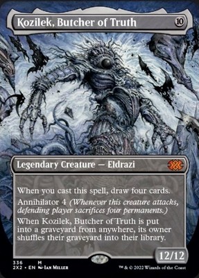Kozilek, Butcher of Truth ボーダーレス Kozilek, Butcher of Truth (Borderless Alternate Art) Double