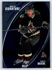 2002-03 Be a Player Signature Series Daniel Briere Phoenix Coyotes #089