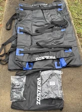ZOSTERA Rooftop Cargo Carrier Car Roof Cargo Bag Waterproof 21 Cubic Feet Sof...