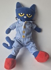 Pete the Cat Bedtime Blues Plush Toy 14.5" Book Pal Stuffed Blue Pajamas