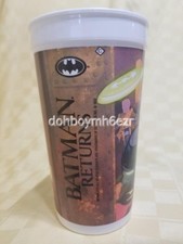 McDonald's Kids Happy Meal 1992 Batman Returns Movie Cup