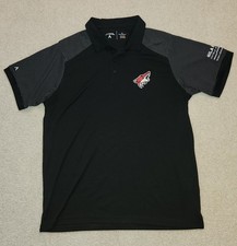 Arizona Coyotes NHL Antigua Black L Hockey Polo