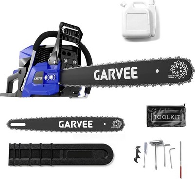 Gas Chainsaw, 20 Inch Gas Powered Chain saw, 58CC 2-Stroke Top Handle Chainsaw