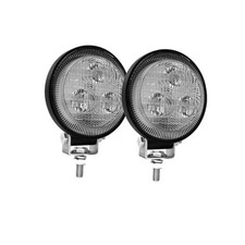 Off-Road 3.5" Round LED Work Light, 6000K Cool-White 3.5" Round Flood Beam