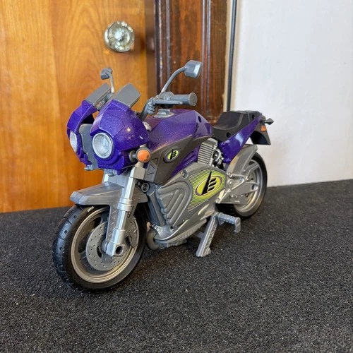 2000 Mattel Max Steel MX-9 N-Tek Cycle Bike Motorcycle Vintage GI JOE