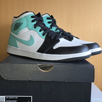 Nike Air Jordan 1 Mid Tropical Twist Igloo Neu EU 44,5 US 10.5 554724-132