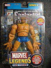 Marvel Legends ToyBiz Series 2 THE THING Figure NEW W COMIC 2002 MIP
