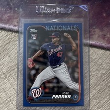 2024 Topps #85 Jose Ferrer Royal Blue