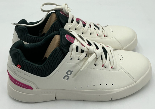 On The Roger Advantage Women's Size 6.5 Ivory/Pink Tennis Shoes NWOB - 第 7/9 張圖片