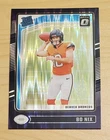 2024 Panini Donruss Optic - Rated Rookie Bo Nix #209 Purple Shock Prizm (RC)