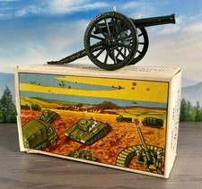 BRITAINS LEAD FIGURE - ROYAL ARTILLERY GUN - CANNON NO 1263 BOXED   